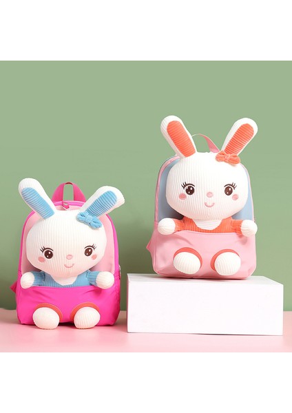 Karikatür Peluş Çocuk Sırt Çantası Anaokulu Bebek Hafif Okul Çantası Erkek ve Kadın Bebek Okul Çantası (Yurt Dışından)