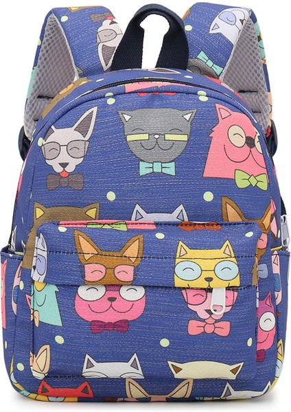 Yürümeye Başlayan Çocuk Baskılı Sırt Çantası, Şık ve Yük Azaltıcı, Erkek ve Kadın Bebek Okul Çantası, Sevimli Karikatür Sırt Çantası (Yurt Dışından)