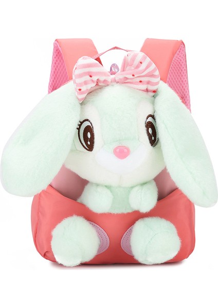 Çocuk Sırt Çantası Sevimli Tavşan Bebek Öğrenci Anaokulu Okul Çantası Yaratıcı Bebek Sırt Çantası (Yurt Dışından)