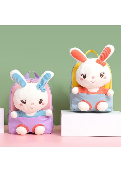 Karikatür Peluş Çocuk Sırt Çantası Anaokulu Bebek Hafif Okul Çantası Erkek ve Kadın Bebek Okul Çantası (Yurt Dışından) fiyatları