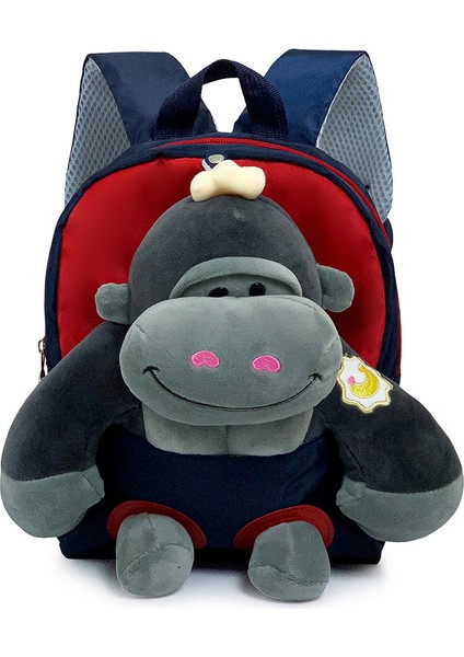 Yaratıcı Bebek Çocuk Sırt Çantası Karikatür Orangutan Bebek Anaokulu Okul Çantası Büyük Kapasiteli Sırt Çantası (Yurt Dışından)