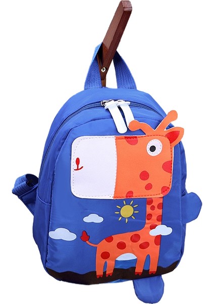 Karikatür Sırt Çantası Mini Anti-Kayıp Çocuk Çantası Zürafa Küçük Sırt Çantası Çocuk Çantası (Yurt Dışından)