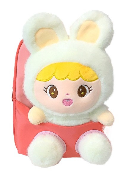 Karikatür Anaokulu Okul Çantası Girly Kalp Ilköğretim Okulu Öğrenci Sırt Çantası Peluş Bebek Sırt Çantası Erkekler ve Kızlar Için (Yurt Dışından)