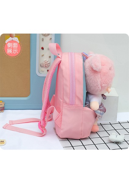 Karikatür Bebek Dikiş Çocuk Çantası Sevimli Prenses Bebek Kız Anaokulu Okul Çantası Sırt Çantası (Yurt Dışından) modelleri