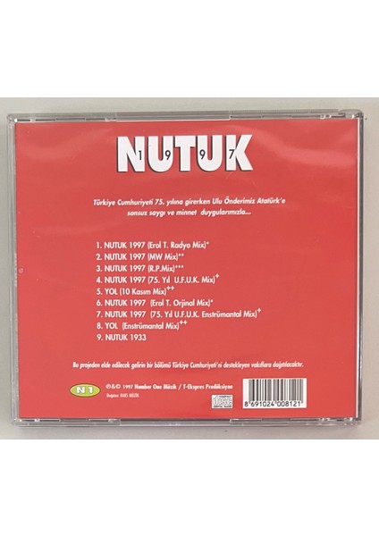 Nutuk 1997 CD Orjinal Dönem Baskı)