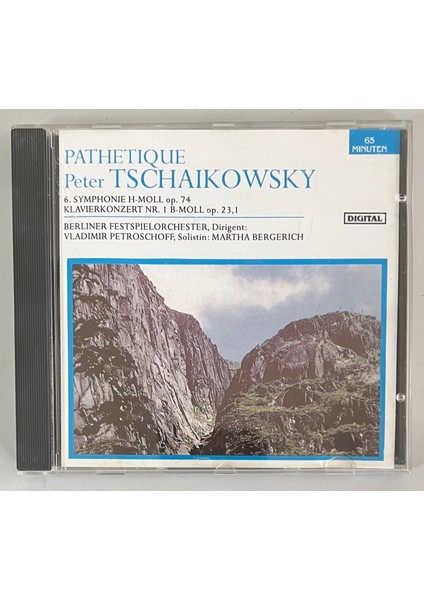 Pathetique Peter Tschaikowsky CD (Orjinal Dönem Baskı)