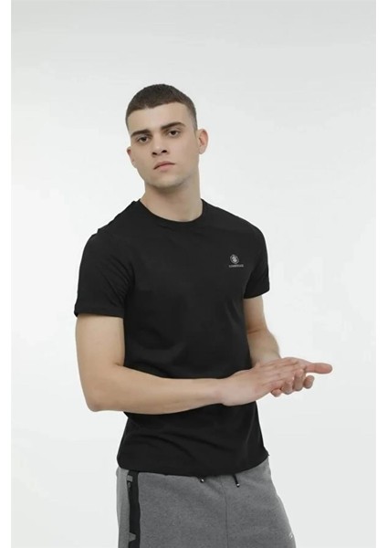 M-CT102 Bsc C Nk T-Sh 3pr Siyah Erkek Kısa Kol T-Shirt