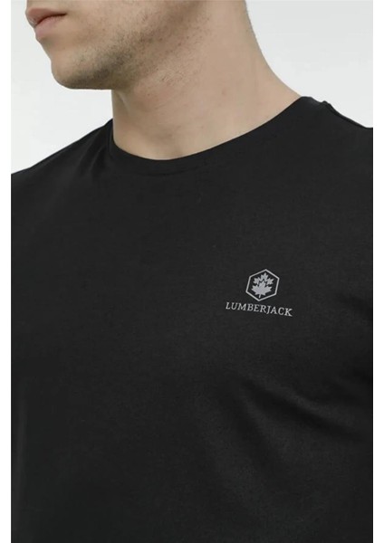 M-CT102 Bsc C Nk T-Sh 3pr Siyah Erkek Kısa Kol T-Shirt