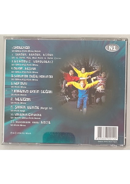 Athena Senden Benden Bizden CD (Orjinal Dönem Baskı)