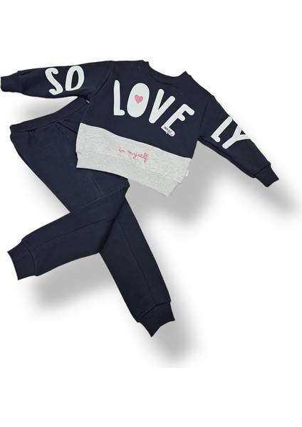 West Love 3 Iplik Şardonlu Eşofman Takımı 3/7