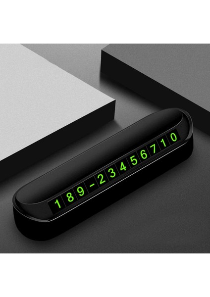 Fosforlu Açılır Kapanabilir Numaratör Ön Torpido Üstü Telefon Numarası Göstergesi fiyatları