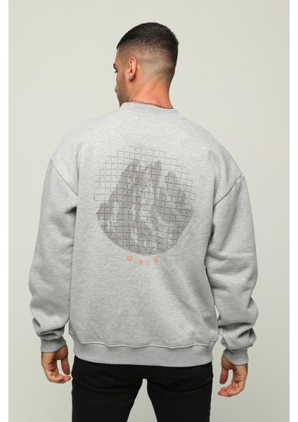 Oversize Kanguru Cepli Bisiklet Yaka Sweatshirt fiyatları