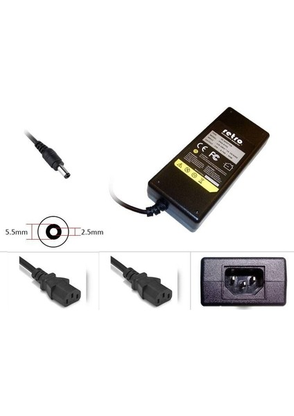 48V 1.25A 60W 5.5x2.5 mm Adaptör