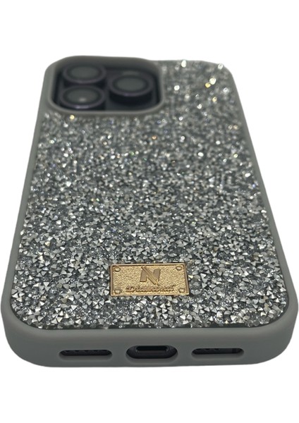 Apple iPhone 13 Pro Max Premium Stone Silikon Kapak Derin Mor