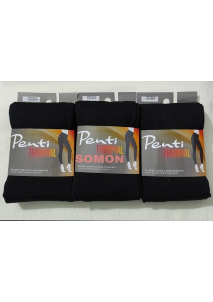 Fleecy Opaque Warmıng Tıghts Siyah İçi Polar Termal Tayt 3'lü