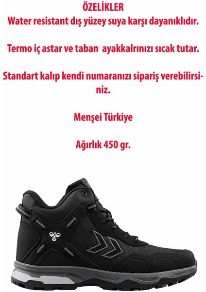 Top Track High B-4 Unisex Bot Ayakkabı 900236-2001-4BLACK