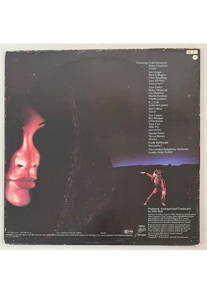 Mike Batt And Friends Tarot Suite Lp Plak (Orjinal 1979 Baskı 2.el Plak)