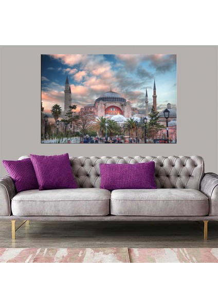 Dekoratif Baskı Ayasofya Kanvas Tablo