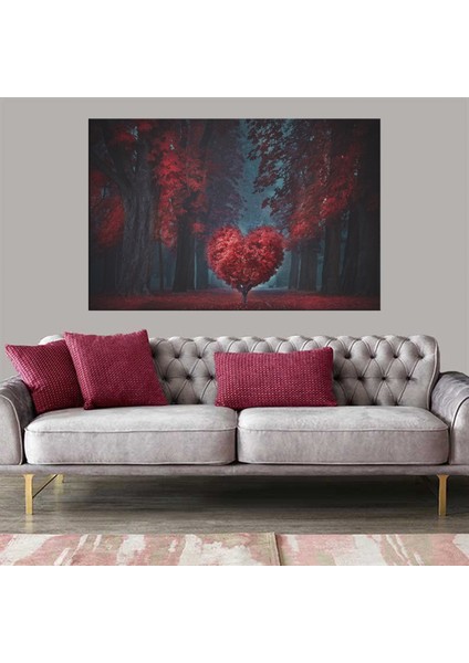 Dekoratif Baskı Love Kanvas Tablo