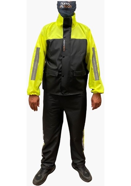 Astarlı Cepli Pvc Motosiklet Yağmurluk Su Geçirmez Alt Üst Takım fiyatları