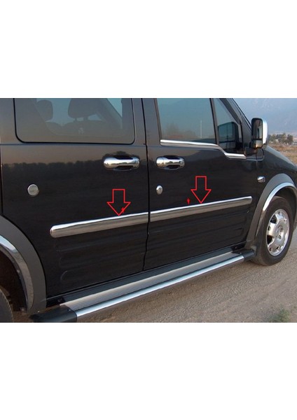 Anadolu Oto Ford Connect 2009-2014 Yan Kapı Çıtası 4 Parça Paslanmaz Çelik fiyatları