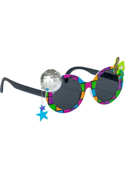 Parti Gözlüğü Disco Topu ve Nota Desenli fiyatları