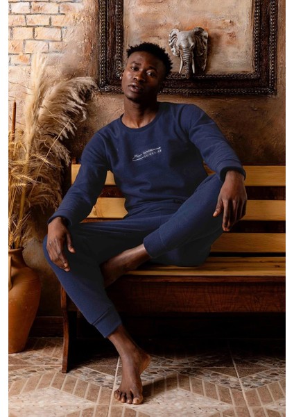 Erkek Kışlık Polar Pijama Takımı K100/12 - 1 Adet modelleri