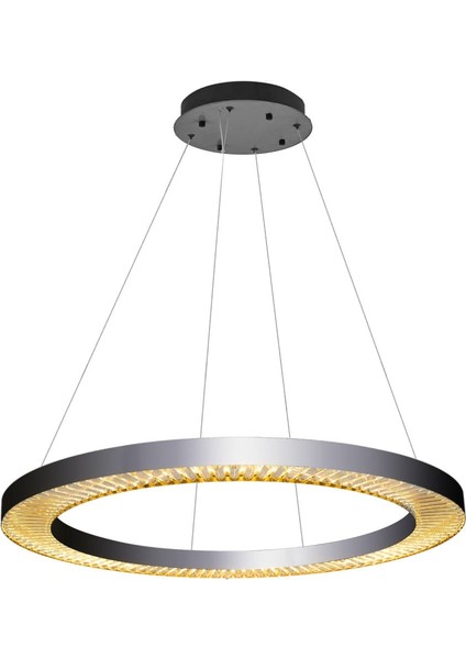 2715-100-24 Plata 100'LÜK Çember Sarkıt Platin