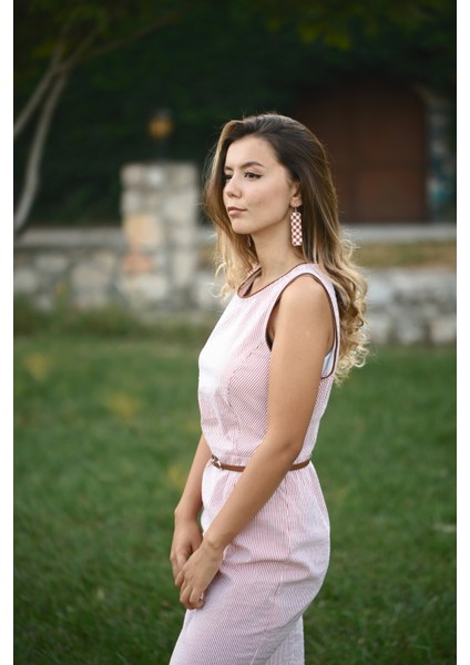 Deri Çelik Kancalı Küpe modelleri