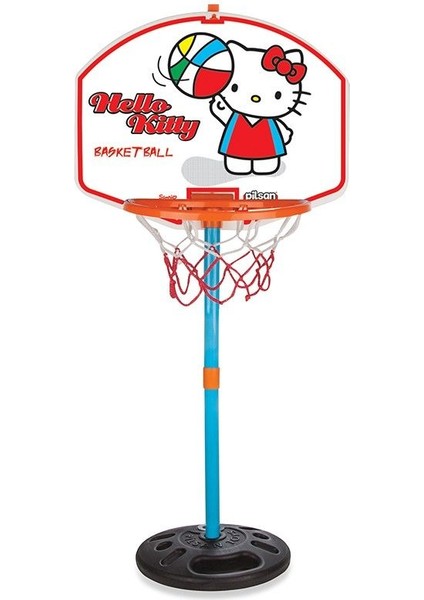 CLZ193 Hello Kitty Ayaklı Küçük Basketbol Seti