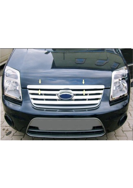 Ford Connect Krom Ön Panjur + Kaput Çıtası 2009-2015