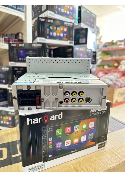 HR-G752 Ince Kasa Ayarlanabilir Car Playli Oto Double Teyp 7''inç Bluetooth-Usb-Aux-Sd-Fm +Kamera modelleri