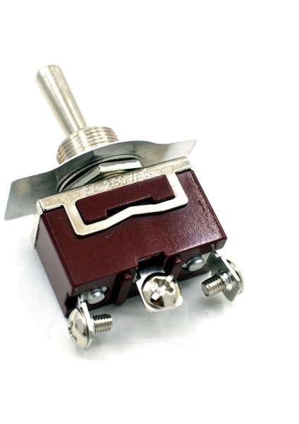 Toggle Switch 1-0-2 Metal Anahtar 3 Pin 12V-220V