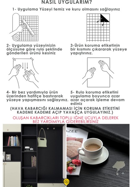 Kendinden Yapışkanlı 60×300 cm Siyah Ahşap Görünüm Mutfak Dolap Masa Kaplama Duvar Kağıdı indirimleri