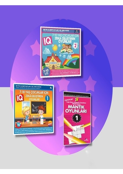 7 - 10 Yaş ve Üzeri Çocuklar İçin Akıl Dolu Kitap Seti