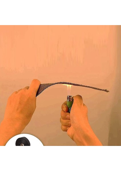 10 Metre 5 cm Cam Elyaf Eksoz Sargısı Manifold Sargı Bezi Yanmaz Bant Siyah Amyant 3 mm (Kalınlık) fiyatları