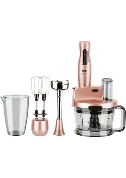 Mutfak Robotu Seti Çok Amaçlı Blender Set Rose