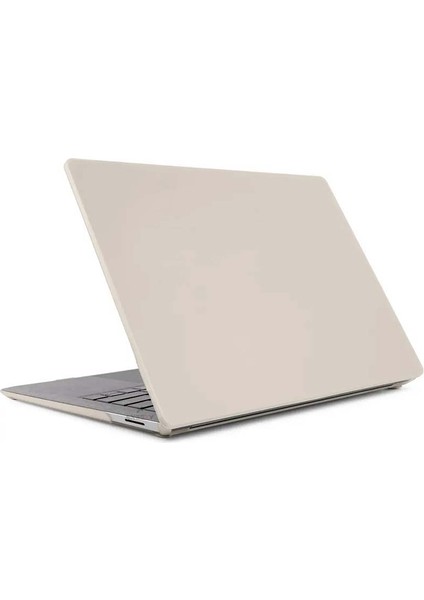 Apple Macbook Air M2 Çip A2681 13.6 Inç 2022 Uyumlu Kılıf Vanilla Shield Plastik Kapak