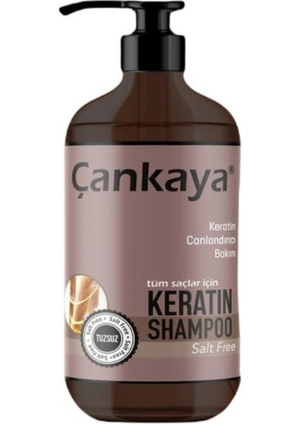 Keratin Canlandırıcı Bakım Tuzsuz Şampuan 1000 Ml