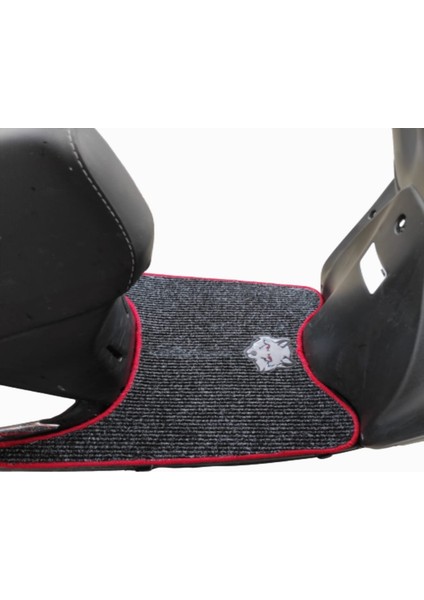 Motosiklet Aksesuar Koruyucu Modifiye Paspas Tvs Jüpiter 110 Uyumlu Kenar Overlok Iplik Renk Seçenekli fiyatları