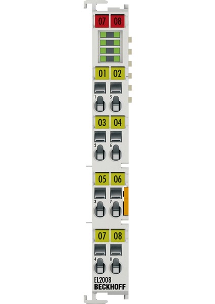 EL2008 8 Kanallı Dijital Çıkış Terminali 24 V Dc, 0,5 A