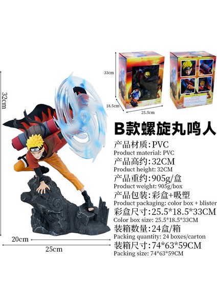 Narutoyukarırasengan Naruto Figürü Sahne Modeli (Yurt Dışından) modelleri