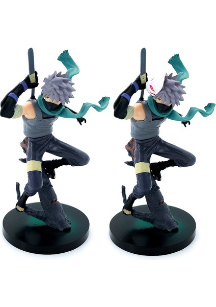 Anime Figürü Naruto Konoha Beyaz Kurt Anbu Kakashi Şekilli Kalıp Süsleme Narutofigure (Yurt Dışından) modelleri