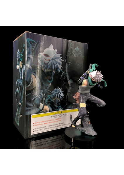 Anime Figürü Naruto Konoha Beyaz Kurt Anbu Kakashi Şekilli Kalıp Süsleme Narutofigure (Yurt Dışından) fırsatları
