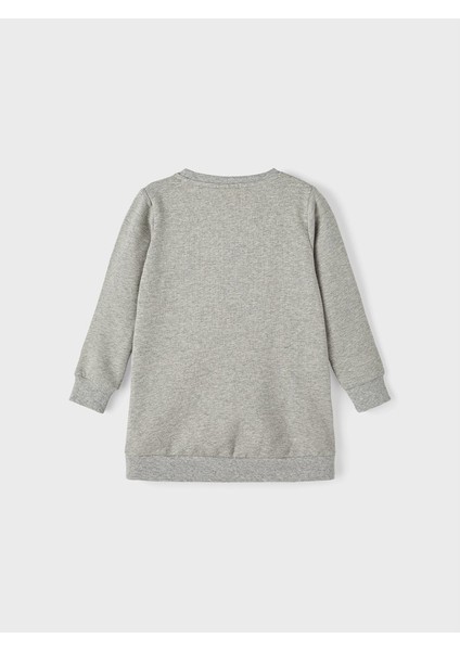 Name İt Disney Gri-Melanj Kız Çocuk Sweatshirt 13221139