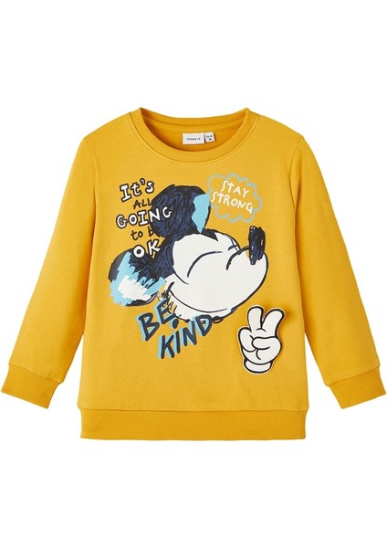 Mickey Mouse Mango Erkek Çocuk Sweatshirt 13221200