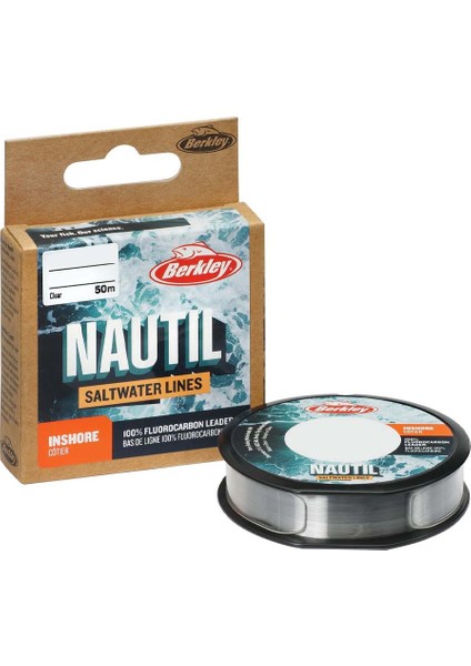 Nautil Inshore %100 Fluorocarbon Leader