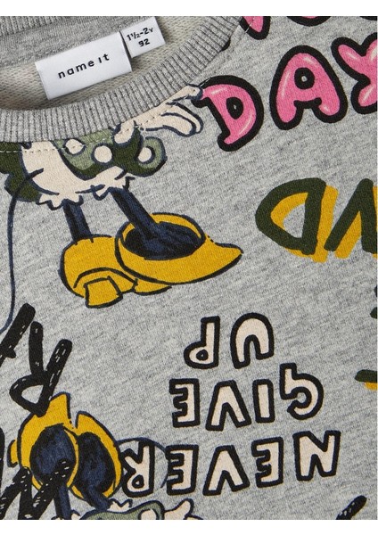 Minnie Mouse Desenli Kız Çocuk Sweatshirt - Uzun Kol Regular Fit fırsatları