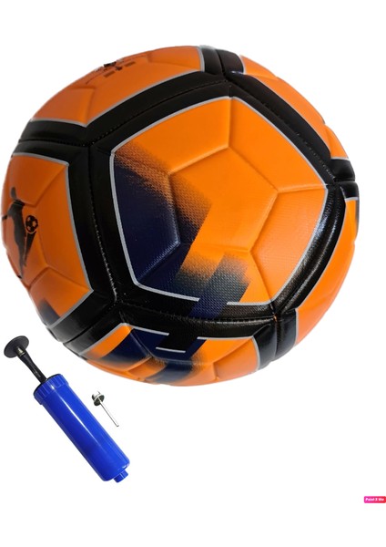 FT-200 %100 Orijinal Futbol Topu Pompa Hediyeli Sert Zemin Halı Saha 4 Astar Futbol Topu
