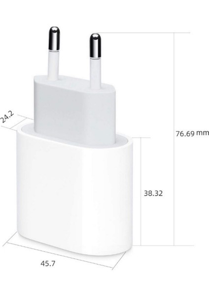 Apple 20W Usb-C Güç Adaptörü (Yurt Dışından)